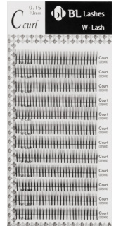 W ラッシュ 　長さミックスタイプ 　カール